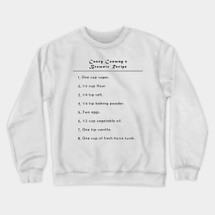 Casey Conway's Brownie Recipe Crewneck Sweatshirt